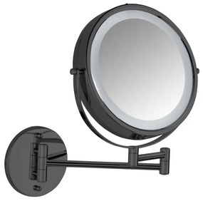 WENKO 71559800 - POWER-LOC tükör 25,5x32 cm fekete