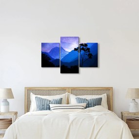 Kép - Éjszakai ég Nepálban (90x60 cm)
