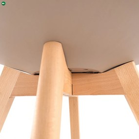 Silla 150 4+1 étkező garnitúra fekete-bézs