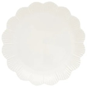 Porcelán desszerttányér 21cm, Fleuri white