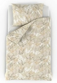 Kvalitex Nordic Astrid pamut ágynemű, tejszín, 140 x 200 cm, 70 x 90 cm