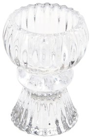 Alacsony üveg gyertyatartó - Rex London