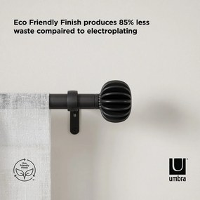 Acél bővíthető függönykarnis 107 - 305 cm Finn – Umbra