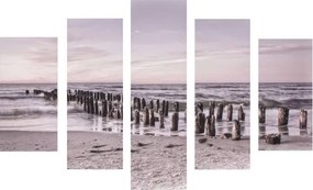 Vászonkép tengerpart tenger 5 részes 150x100 OZ41-837