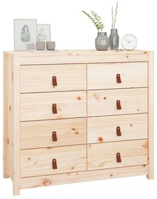 tömör fenyőfa kisszekrény 100 x 40 x 90 cm