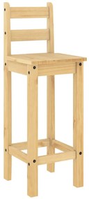 5 részes tömör fenyőfa bárszett