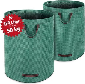 Kerti táska, 2 darabos szett, 280 liter, max 50 kg