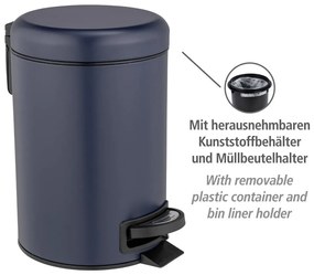 Acél pedálos szemetes 3 l Leman – Wenko