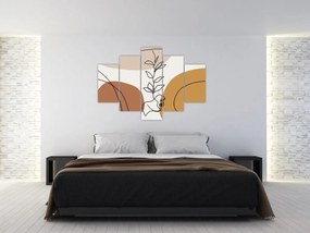 Kép - Boho formák (150x105 cm)
