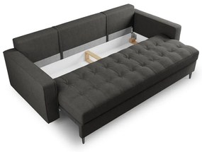 Santo sötétszürke kinyitható kanapé - Milo Casa