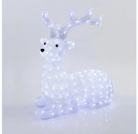 LED kültéri karácsonyi dekoráció 200xLED/6W/230V IP44 hideg fehér szarvas