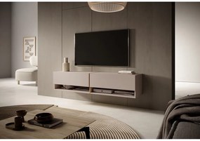 Tv szekrény/asztal Myrtha 140  (szürkés bézs). 1099011