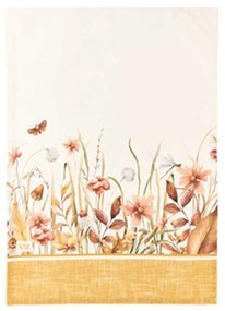 Konyharuha 50x70 cm pamut Giardino d'Autunno őszi mező virágos
