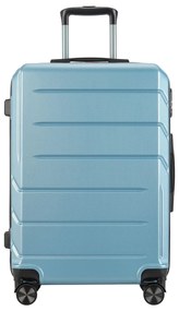 BONTOUR “SPINNER” közepes Duplakerekes Gurulós bőrönd, jégkék