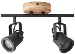 Brilliant - Spotlámpa INGE 2xGU10/6W/230V fenyő