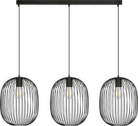 Emibig modern skandináv függeszték onyx fekete emi1304/3