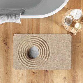 Világosbarna fürdőszobai kilépő 50x120 cm Serena – douceur d'intérieur