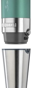Sencor - Botmixer 4in1 1200W/230V rozsdamentes acél/türkiz