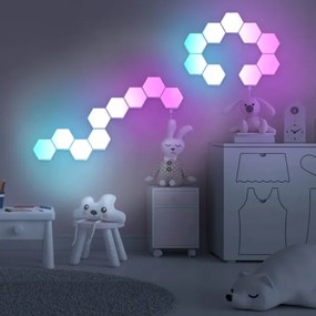 LED RGBW Dimmelhető fali dekor lámpa MAYA LED/1W/230V + távirányítás