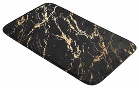 Fekete-aranyszínű fürdőszobai kilépő 45x75 cm Aquamarbre – douceur d'intérieur
