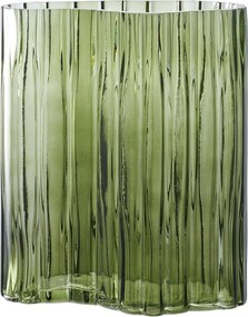 Zöld üveg váza (magasság 26,5 cm) – House Nordic