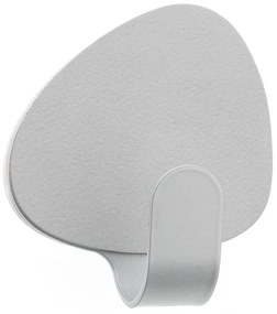 Világosszürke acél akasztó szett 2 db-os Curve M Nupo – LIND DNA