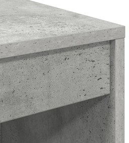 Számítógépasztal Beton szürke