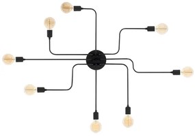 Felületre szerelhető csillár TRUVA 8xE27/40W/230V