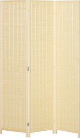 HOMCOM Belső Fa 3-paneles Szobakibővítő 135 x 180 cm Összecsukható Elválasztó Különböző Használatra | Aosom