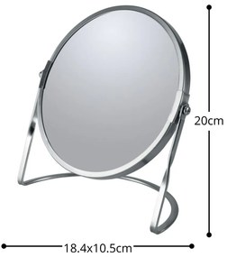 Kozmetikai nagyítós tükör (ötszörös nagyítás) ø 18 cm Akira – Spirella