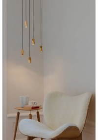 Aranyszínű lámpabúra ø 4 cm Brighter Days Quadra – UMAGE