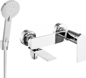 Mexen Zero R40 kád csaptelep zuhanyszettel, króm - 7113R40-00