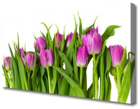 Canvas kép Tulipán virágok Plant 125x50 cm