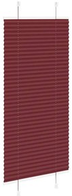 pliszírozott redőny Bordeaux piros 55x100 cm Szövetszélesség