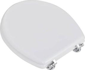 2 db fehér MDF WC ülőke