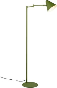 Zöld állólámpa hajlítható szerkezettel (magasság 126,5 cm) Cosima – Trio
