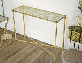 Konzol pillangók üveg 100x35x80cm