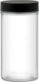 Tároló Tégely Kerek Milos 1,3 L Fekete Domotti