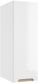 Fürdőszobaszekrény Naturel Stilla 30x90x45 cm fehér STILLAC03001