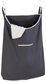 Laundry szürke felakasztható szennyestartó kosár, 65 l - Wenko