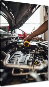 Festmények 80x120 Autó műszaki ellenőrzés