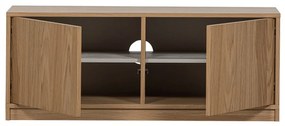 Natúr színű moduláris TV-állvány tölgyfa dekorral 110x44 cm Modulair – vtwonen