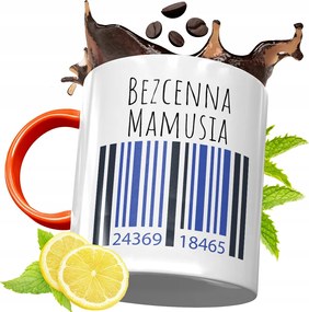 Narancssárga Bögre Anyák Napjára Ajándék fényképes nyomattal