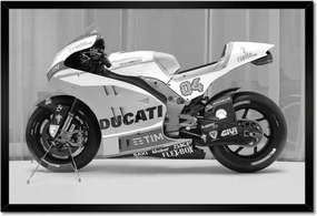 Poszterek keretben 60x40 Ducati versenymotor