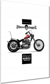 Vászonkép 70x100 Motorkerékpár Antik Vintage