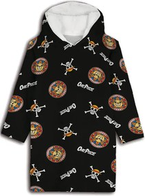 One Piece Thousand Sunny belebújós plüss polár takaró, poncsó 7-14 év