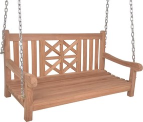 Natúr színű tömörfa kerti hintaágy Latoa – Garden Pleasure