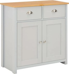 vidaXL szürke komód 79 x 35 x 81 cm