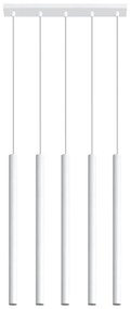 SOLLUX SL-0468 PASTELO Hengeres Függesztett Lámpa Fehér G9 IP20