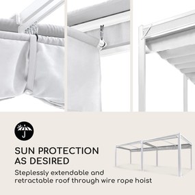 Blumfeldt Pantheon Cortina, pavilon, tetővel, 3x6 m, 4 oldalrész